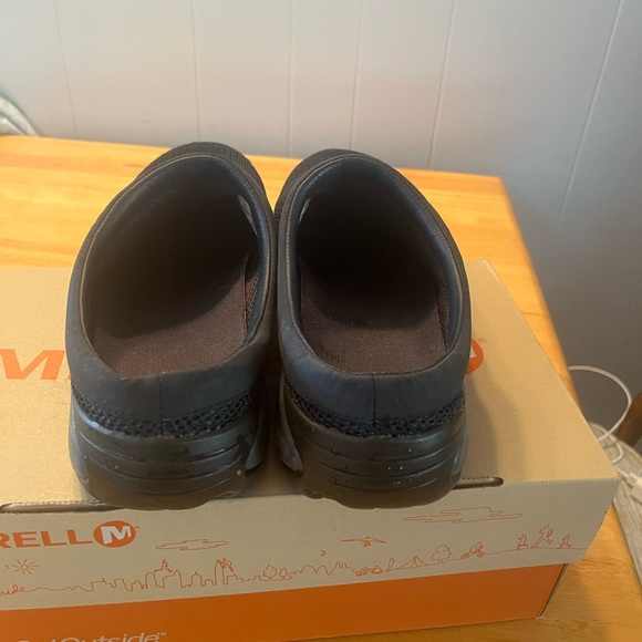 Merrell ladies slip on mesh clogs size 9.5 navy - Picture 2 of 4